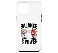 Brain Heart Hi-Five Emotional Intelligence Balance Is Power Carcasa para iPhone 12 Pro Max