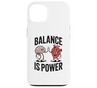Brain Heart Hi-Five Emotional Intelligence Balance Is Power Carcasa para iPhone 13