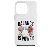 Brain Heart Hi-Five Emotional Intelligence Balance Is Power Carcasa para iPhone 13 Pro