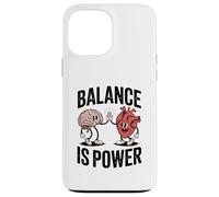 Brain Heart Hi-Five Emotional Intelligence Balance Is Power Carcasa para iPhone 13 Pro Max