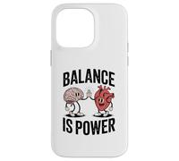 Brain Heart Hi-Five Emotional Intelligence Balance Is Power Carcasa para iPhone 14 Pro Max