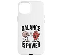 Brain Heart Hi-Five Emotional Intelligence Balance Is Power Carcasa para iPhone 15 Plus