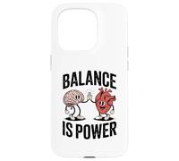 Brain Heart Hi-Five Emotional Intelligence Balance Is Power Carcasa para iPhone 15 Pro