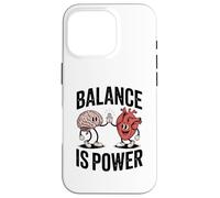 Brain Heart Hi-Five Emotional Intelligence Balance Is Power Carcasa para iPhone 16 Pro