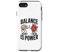 Brain Heart Hi-Five Emotional Intelligence Balance Is Power Carcasa para iPhone SE (2020) / 7 / 8