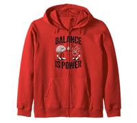 Brain Heart Hi-Five Emotional Intelligence Balance Is Power Sudadera con Capucha