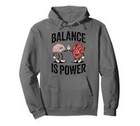 Brain Heart Hi-Five Emotional Intelligence Balance Is Power Sudadera con Capucha