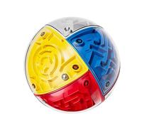 Brain Maze Sphere, Puzzle Party Favor, Collectible Logic Ball, Rotating Labyrinth Challenge Improving Focus Coordination Problem Solving Fun for Kids Boys Girls Children Teens Adults Travel Car