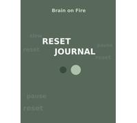 Brain on Fire: Reset Journal for Overthinking and Mental Clarity | Guided Mind Reset, Reduce Mental Overload, Refocus and Start Again
