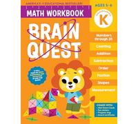 Brain Quest Math Workbook: Kindergarten (Brain Quest Math Workbooks, Kindergarten)