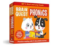 Brain Quest Phonics Readers: Set 1: 12 Decodable Readers: Short and Long Vowels
