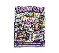 Brain Rot in 4K: A Gen Z Slang Coloring Book