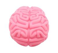 Brain Splat Ball - Juguete antiestrés TPR rosa, sensorial blando, juguete para el cerebro, dispositivo de ejercicio de mano suave | Oficina Escuela Viaje Regalo Diversión