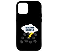 Brain Storm - Lluvia de ideas divertida | Humor psicológico | Psicología Carcasa para iPhone 12/12 Pro