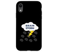Brain Storm - Lluvia de ideas divertida | Humor psicológico | Psicología Carcasa para iPhone XR