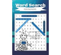 Brain Teaser for Engineers: Easy to Read Print | Word Search| Gift for Holidays, Vacations and Fun