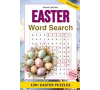Brain-Teasing Easter Word Search: 100+ Egg-cellent Easter Puzzles | Brain-Boosting Easy to Hard Puzzles | 6 x 9 Inches | Holiday Joy and Stress Relief