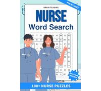 Brain-Teasing Nurse Word Search: 100+ Dedicated Nursing Puzzles | Brain-Boosting Easy to Hard Puzzles | 6 x 9 Inches | Healthcare Gratitude and Stress Relief
