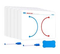 Brain Training Card Set de 20 cartas educativas cerebrales, herramienta de coordinación izquierda y derecha | baraja manual de desarrollo cognitivo, actividad de construcción de padres e hijos