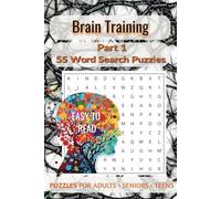 Brain Training Word Search: Part 1: 55 Challenging Puzzles to Boost Focus & Cognitive Skills