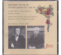 Brain - Trio OP.40/Quartett Nr.2 OP.45 [Import]