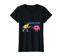 Brain Vs Me Overthinking Diseño de Humor Mental Camiseta