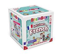Brainbox Let's Learn French (2022), Card Game, Ages 8+, 1+ Players, 10+ Minutes Playing Time