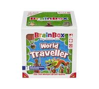 Brainbox World Traveller (Refresh 2022) Card Game Ages 6+ 1+ Players 10 Minutes Playing Time, GREG124437