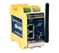 Brainboxes Controlador Industrial Edge - Alimentado por Pi - DIO + Serial + BT WiFi NFC USB + Ethernet