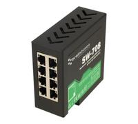 Brainboxes Hardened Indust. Switch Ethernet 8p DIN Rail Mountable, SW-708 (Switch DIN Rail Mountable)