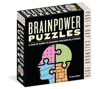 Brainpower Puzzles Page-A-Day® Calendar 2026: A Year of Games to Sharpen Your Mental Fitness