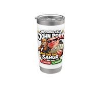 Brainrot Calling Funny Viral Meme Humor Design Entrante Vaso térmico de acero inoxidable de doble pared