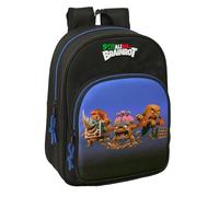 Safta Mochila escolar infantil BRAINROT animada, adaptable al carro 26x11x34 cm