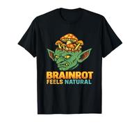 Brainrot se Siente Natural Arte goblincore Camiseta
