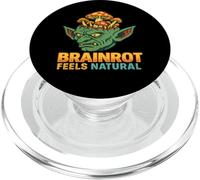 Brainrot se Siente Natural Arte goblincore PopSockets PopGrip para MagSafe