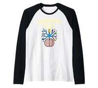 Brainstorm Bliss Creativo Pensamiento Artístico Fuera de la Caja Camiseta Manga Raglan