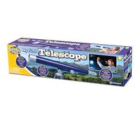 Brainstorm Toys My First Telescope - Aumento de 20x a 40x con trípode Ligero de Mesa, telescopio Principiantes para niños, Juguete Educativo de astronomía Stem