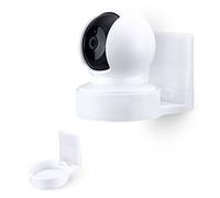 Brainwavz - Soporte de pared sin tornillos para cámara de seguridad TP-Link Kasa Spot (EC70), fácil de instalar, no necesita herramientas, sin ensuciar, sin taladrar, fuerte montaje adhesivo, blanco