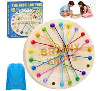 Brainy Knots, Juego de Mesa Nudos Inteligentes, Juegos Educativo Niño 3 4 5
