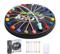 Brainy Knots Juego de Rompecabezas de Cuerdas Lógico, Rope Untangling Game Estrategia para Niños a Partir de 3 años y Adultos, Twisted Rope Board Game Colorido Interactivo