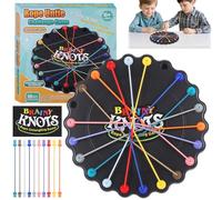 Brainy Knots Juego, Juguetes Educativos para Cuerda, Juego Dde Rompecabezas de Cuerda Retorcida Se Puede Utilizar como Regalo, Juego para Entrenar a Su Hijo a Concentrarse y Ser Paciente