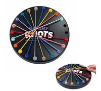 Brainy Knots Rope Untangling Game - Rompecabezas de cuerda trenzada con 10 cuerdas de colores | Juego de Estrategia y Lógica | Desenredar cuerda para 2 a 4 jugadores | Juego de mesa familiar