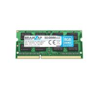 BRAINZAP 8GB DDR3 1600MHz PC3-12800S-11 SO-DIMM CL11 2Rx8 1.5V Unbuffered Non-ECC Memoria RAM para portátil Laptop Módulo de Memoria Memory