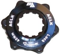 BRAKE_AUTHORITY BAACLK Adaptador de Disco de 6 Orificios para bujes Centerlock Excepto Shimano Saint, Unisex-Adult, Negro, One Size