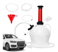 Brake Bleeder - 14.57 Inch 3.5L Vacuum Pump Kit | Manual Brake Fluid Extractor, Automotive Bleeder Tool for Vehicle Maintenance, Mechanic Garage and DIY Home Repair