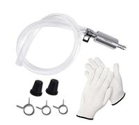 Brake Bleeder Kit, Motorcycle Exhaust Tool, Single Way Fluid Release System, Leakproof Bleeding Accessories, Auto Repair Equipment for Car, Van, Bike, Motorcycle, Mechanics, White