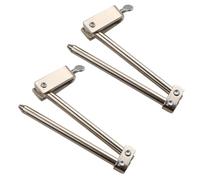 Brake Line Clamp - 2 Pieces Adjustable Tube Pliers, Metal Hose Clip | For Brake Lines, Radiator Coolant Pipe Repair, Automotive RV Truck Vehicle Maintenance Tool For Car Garage Workshop DIY