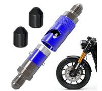 Brake Line Fitting Adapter - Dry Break Cut Off Coupler for Racing Systems | Aluminum Alloy Precision with Machined Connector, Hydraulic Hose Quick Disconnect for Motorbike Race Car Oil Line