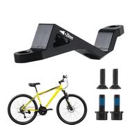 Brake Mount Adapter, Bicycle Disc Brake Mount, 31mm Solid Aluminum Alloy Brakes Adapter with Easy Installation, Bike Conversion Part with Stable Performance, Road Cycling Accessories