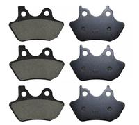 Brake Pads For Super Wild FXDX FXDWG Low Rider FXDL FXDXT FXDS Sportster XL1200S Compatible Parts(3 Pairs)